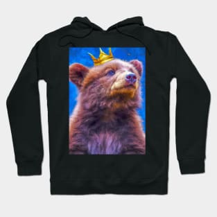 Bear with Crown Hoodie